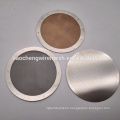 food grade 304 stainless steel phosphor bronze filter mesh disc for coffee machine